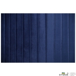 Пуф Monte Blue / Golden Chrom