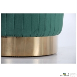 Пуф Little Monte Green / Golden Chrom