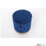 Пуф Janett Blue / Golden Chrom