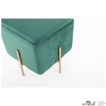 Пуф Ritz Green / Golden Chrom