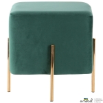 Пуф Ritz Green / Golden Chrom
