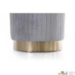 Пуф Monte Grey / Golden Chrom