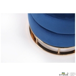 Пуф Gabriel Blue / Golden Chrom