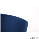 Пуф Madrid Blue / Golden Chrom