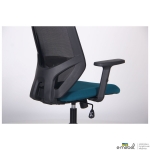 Крісло Lead Black HR сидіння SM 2328/спинка Сітка HY-100 чорна