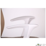 Кресло Nickel White сиденье Сидней-09/спинка Сетка SL-02 беж