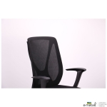 Кресло Nickel Black сиденье Сидней-07/спинка Сетка SL-00 черная