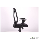 Кресло Nickel Black сиденье Сидней-07/спинка Сетка SL-00 черная