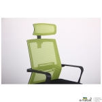 Кресло Neon HR сиденье Сидней-07/спинка Сетка салатовая