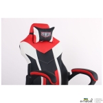 Крісло VR Racer Dexter Hook чорний/червоний