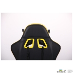 Кресло VR Racer BattleBee черный/желтый