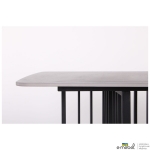Обідній стіл Fellon black/ceramics Coastal gray