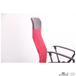 Кресло Ultra сиденье А-1/спинка Сетка красная, вставка Скаден черный