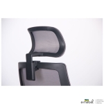 Кресло Lead Black HR сиденье Нест-08 серая/спинка Сетка HY-109 серая