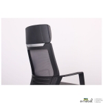 Кресло Twist black серый