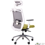 Кресло Install White Alum Grey/Green