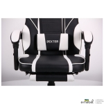 Кресло VR Racer Dexter Vector черный/белый