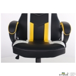 Кресло VR Racer Dexter Jolt черный/желтый