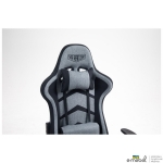 Кресло VR Racer Textile Craft серый/черный