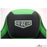 Кресло VR Racer Expert Champion черный/зеленый