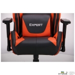 Кресло VR Racer Expert Genius черный/оранжевый