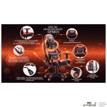 Кресло VR Racer Expert Genius черный/оранжевый
