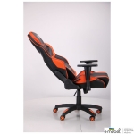 Кресло VR Racer Expert Genius черный/оранжевый