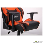 Кресло VR Racer Expert Genius черный/оранжевый