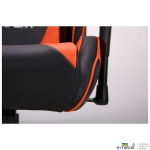 Кресло VR Racer Expert Genius черный/оранжевый