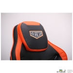Кресло VR Racer Expert Genius черный/оранжевый