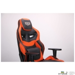 Кресло VR Racer Expert Genius черный/оранжевый