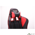 Кресло VR Racer Shepard черный/красный