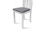 Обеденный комплект Юджин белого цвета стол+4 стула