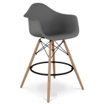 Стілець барний високий Тауер Вуд Eames