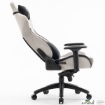 Кресло геймерское VR Racer Textile Halk серый/черный