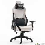Кресло геймерское VR Racer Textile Halk серый/черный