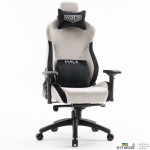 Кресло геймерское VR Racer Textile Halk серый/черный