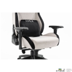 Кресло геймерское VR Racer Textile Halk серый/черный