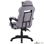 Кресло геймерское VR Racer Textile Webster Cерый/черный