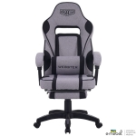 Кресло геймерское VR Racer Textile Webster Cерый/черный
