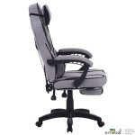 Кресло геймерское VR Racer Textile Webster Cерый/черный