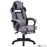 Кресло геймерское VR Racer Textile Webster Cерый/черный