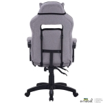 Кресло геймерское VR Racer Textile Webster Cерый/черный
