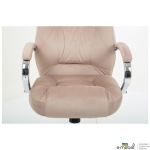 Кресло Мустанг Anyfix Хром Kolibri Latte