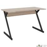 Стол компьютерный Dexter DX1200 (1200х600х750Н) черный графит/Дуб Сонома