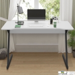 Стол компьютерный Dexter DX1200 (1200х600х750Н) черный графит/Белый