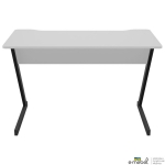 Стол компьютерный Dexter DX1200 (1200х600х750Н) черный графит/Белый