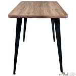 Стол Cherry 1200 (1200х670хН770) черный графит/Дуб Ливорно