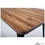 Стол Cherry 1200 (1200х670хН770) черный графит/Дуб Ливорно