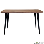 Стол Cherry 1200 (1200х670хН770) черный графит/Дуб Ливорно